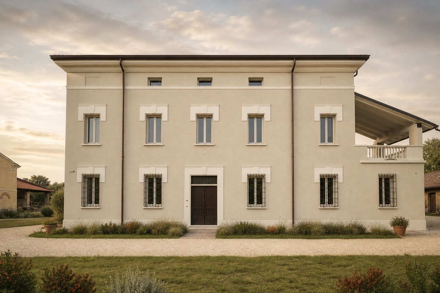 Visualizzazione architettonica della RTA Corte Possioncella